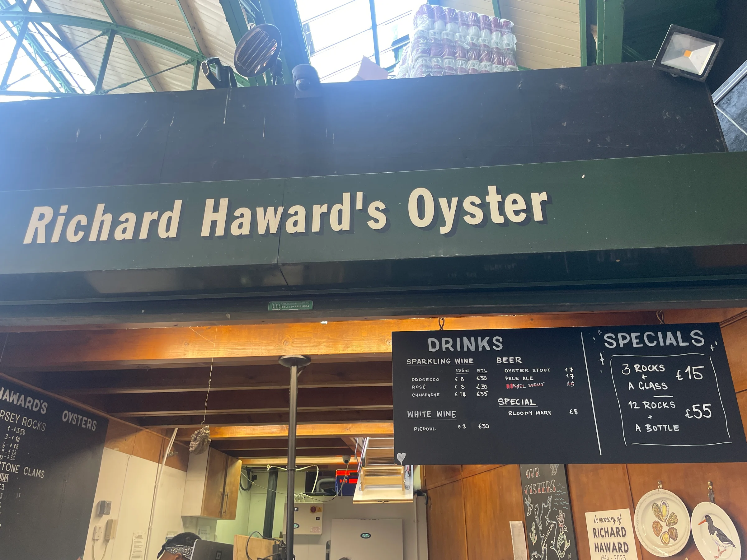 Richard Haward’s Oyster