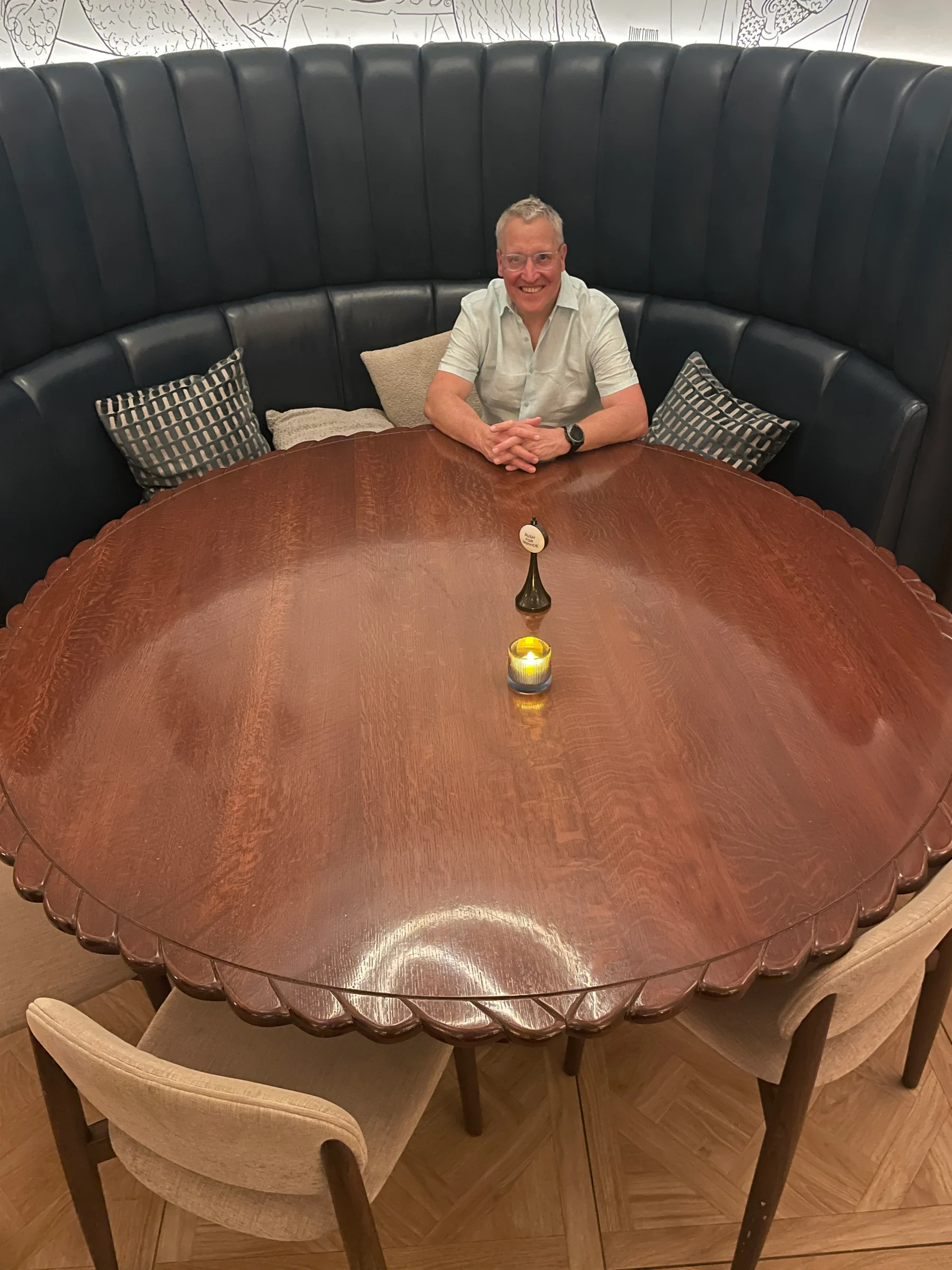 My moment at The Round Table